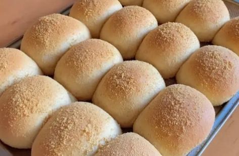 Areaga Mendoza Chicken Asado, Pandesal Recipe, Comfort Food Recipes Dinners, Warm Milk, Bread Machine, Instant Yeast, Bread Flour, Dry Yeast, 1 Egg