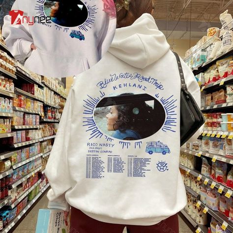 Kali Uchis Hoodie Kehlani Tour Blue Water Road Trip Blue Water Album Check more at https://goldenandhoodie.com/kali-uchis-hoodie-kehlani-tour-blue-water-road-trip-blue-water-album-2332/ Kehlani Tour, Blue Water Road, Kali Uchis, Kehlani, Fabric Cuff, Cozy Hoodie, Workout Hoodie, Print Hoodie, Blue Water