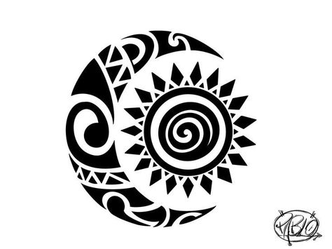 Back Tattoos For Guys Upper, Maori Tattoo Frau, Maori Tattoo Meanings, Celtic Tattoos For Men, Eclipse Tattoo, Illusion Tattoos, Optical Illusion Tattoos, Moon Sun Tattoo, Unique Tattoos For Men