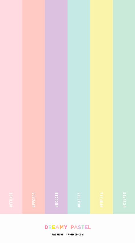 7 Best Pastel Colour Schemes for Spring and Summer 1 - Fab Mood | Wedding Colours, Wedding Themes, Wedding colour palettes Spring Colour Palette, Fab Mood, Gold Color Combination, Create Color Palette, Pastel Color Schemes, Spring Color Palette, Pastel Colour Palette, Spring Pastels, Bright Pastels