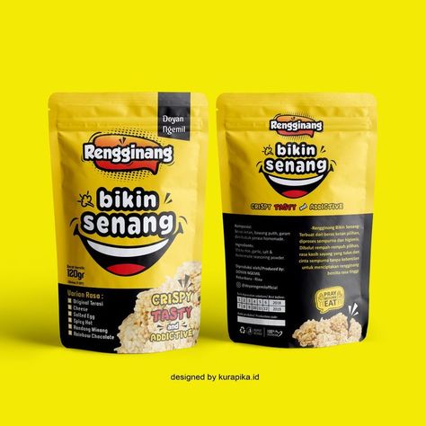 Desain kemasan snack, Desain kemasan standing pouch, Jasa desain kemasan, Branding produk umkm. Fruit Logo Design, Chip Packaging, Packaging Snack, Standing Pouch, Fruit Logo, Fruit Packaging, Food Branding, Pouch Packaging, Cool Packaging