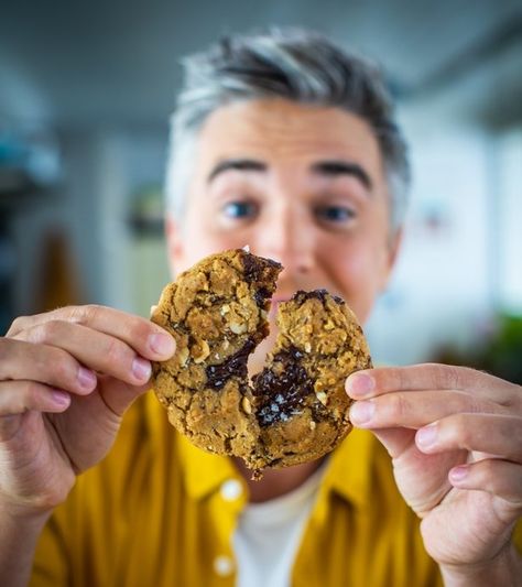 Dark Chocolate Sea Salt Cookies, Chocolate Sea Salt Cookies, Salt Cookies, Sea Salt Cookies, Chocolate Hazelnut Cookies, Donal Skehan, Dark Chocolate Sea Salt, Hazelnut Cookies, Dark Chocolate Cookies