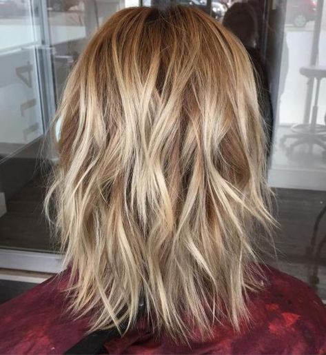 Angled Hair, Shaggy Haircuts, Medium Layered Hair, Lob Haircut, Medium Blonde, Brown Blonde Hair, Haircuts For Fine Hair, Medium Hair Cuts, Shoulder Length Hair