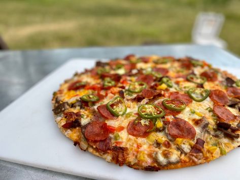 Meat Lovers Pizza - Cowboy Kent Rollins Kent Rollins Recipes, Cowboy Kent Rollins, Quick Pizza Dough, Pizza From Scratch, Kent Rollins, Make A Pizza, Delicious Pizza Recipes, Meat Lovers Pizza, Quick Pizza