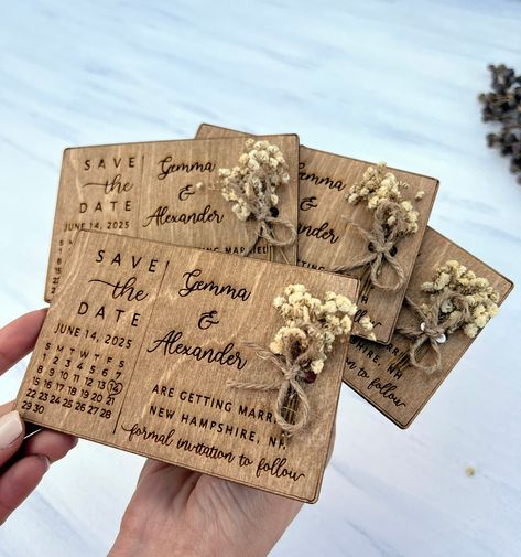 Floral Save the Date Magnet Calendar - Rustic Weddings 100% Birch Wooden https://etsy.me/4034qZe #floral #wedding #rustic #clear ##savethedatemagnet #savethedatecards #savethedate #destinationwedding Magnet Calendar, Rustic Wedding Save The Dates, Wedding Magnets, Sunflower Themed Wedding, Viking Wedding, Wedding Magnet, Floral Save The Dates, Magnetic Calendar, Wooden Cards