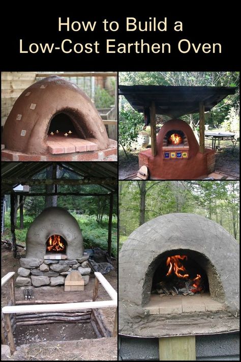 There is simply no better way to bake bread and pizza than in a natural oven? Check out the article and learn how to make a low-cost earthen oven. Earthen Oven, Oven For Baking, Pizza Oven Outdoor Diy, Cob Oven, Oven Diy, Oven Outdoor, Diy Pizza Oven, Stone Oven, Bake Bread