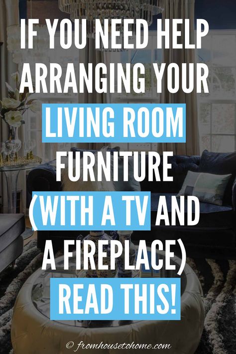 I have some serious living room furniture layout goals, so these living room furniture arrangement ideas with a TV, fireplace and sofas are coming in super handy. Definitely read these if you need help with your awkward living room layout with a fireplace in the corner. Who knew it was this easy to make your interior design look good? I'm so saving these home decor tips! Focal Point Living Room, Living Room With Large Windows, Awkward Living Room Layout, How To Arrange Furniture, Contemporary Family Rooms, Room With Large Windows, Room Layout Design, Long Narrow Living Room, Arrange Furniture