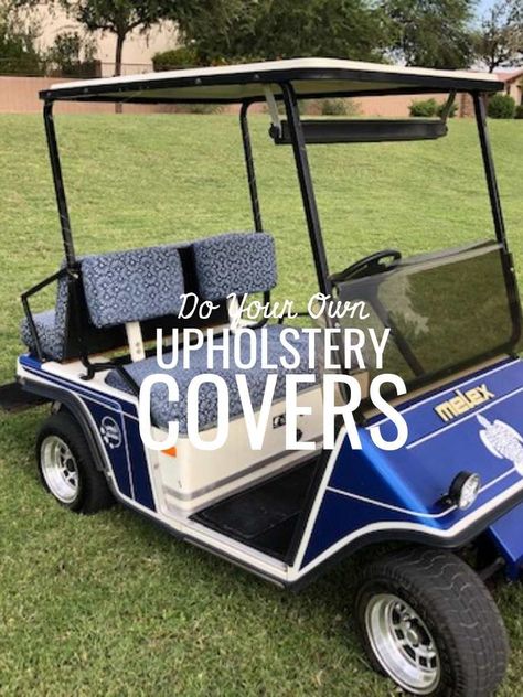 Diy Golf Cart Seat Cover Pattern Free, Diy Golf Cart Seat Covers, Golf Cart Makeover Diy, Club Car Golf Cart Makeover, Golf Cart Restoration, Golf Cart Makeover Ideas, Golf Cart Seat Cover Pattern Free, Golf Cart Makeover, Golf Cart Paint Ideas