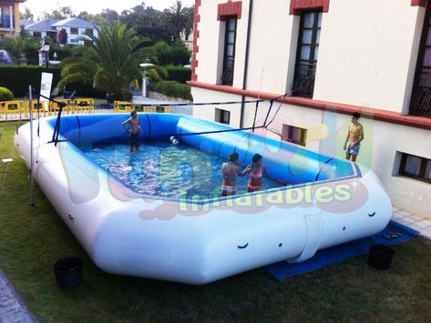 New design inflatable court rent a portable swimming pool inflatable pool sale Plastic Swimming Pool, Swimming Pool Inflatable, Portable Swimming Pools, Swimming Pool House, Swimming Ring, Swimming Pool Water, Above Ground Swimming Pools, Giant Inflatable, Portable House