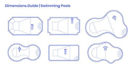 Swimming pools are structures designed to hold a body of water for people to swim in as an exercise or leisure activity. Built as either in-ground or above ground pools, swimming pools are often created as public pools, children’s pools, competition pools, hotel pools, or as private pools. Oval Swimming Pool, Pool Design Plans, Rectangle Swimming Pools, Swimming Pool Plan, Swimming Pool Size, Lap Pools, Hidden Pool, Rectangular Swimming Pools, Square Pool