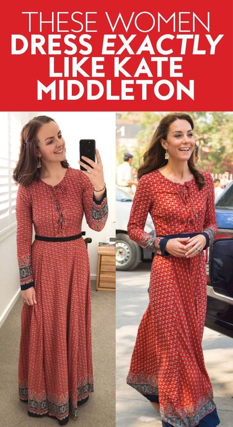 These women dress exactly like #KateMiddleton. #DuchessofCambridge #DuchessKate #KateMiddletonFashion Kat Middleton Style, Princess Kate Fashion, Princess Kate Style Casual, How To Dress Like Kate Middleton, Kate Middleton Outfits Dresses, Kate Middleton Capsule Wardrobe, Princess Kate Dresses, Kate Middleton Summer Style, Royal Casual Outfits