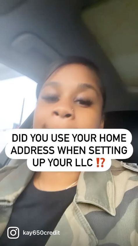 Ricka Williams | Credit Coach | I get this question so often I had to repost this ! Using your home address to set up your LLC is a no go! If you did use your home... | Instagram Estate Planning Checklist, Llc Business, Business Address, Saving Plan, Startup Business Plan, Budgeting 101, Successful Business Tips, Small Business Organization, Business Basics