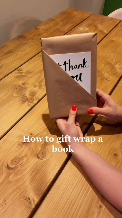 And if you haven’t read that book…read it! #books #booktok #bookclub #present #gift #giftwrapping #present Books As Gifts How To Wrap, How To Wrap A Book For Gift, Book Packaging Gift, Gift Book Packaging, Books Wrapping Ideas, Gift Wrapping A Book, How To Wrap A Book Gift Ideas, Book Wrapping Ideas Creative, How To Wrap Books As Gifts Presents