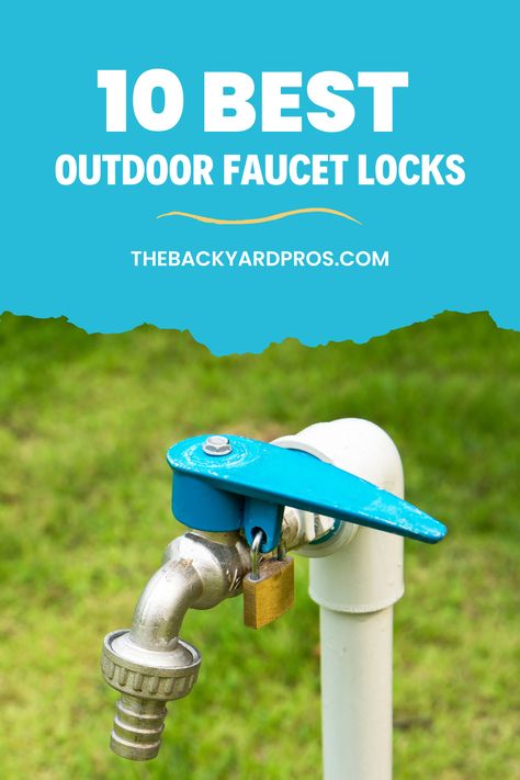 Secure Your Garden Oasis! 🌿 Discover the ultimate outdoor faucet locks that'll keep your garden hoses and water supply safe from unwanted access. Explore the top picks in our collection, designed to protect your outdoor oasis and prevent water wastage. Safeguard your outdoor world with these top-notch locks today! #GardenSecurity Patio Mister, Brass Tap, Gate Valve, Garden Hoses, Water Faucet, Garden Oasis, Water Conservation, Outdoor Oasis, Water Supply