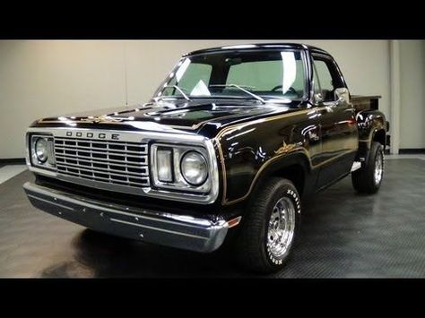 1978 Dodge Warlock Pickup V8 Dodge Warlock, Dodge 300, Dodge Pickup Trucks, Old Dodge Trucks, Muscle Truck, Dodge Pickup, Vintage Pickup Trucks, Dodge Power Wagon, Dodge Truck