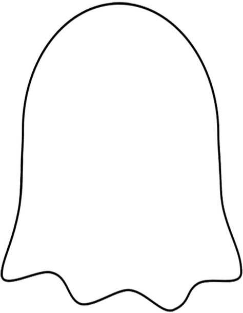 Ghost Outline Template, Ghost Crafts Preschool, Ghost Outline, Classroom Checklist, Ghost Template, Ghost Printable, Pumpkin Coloring, Ghost Crafts, Ghost Party