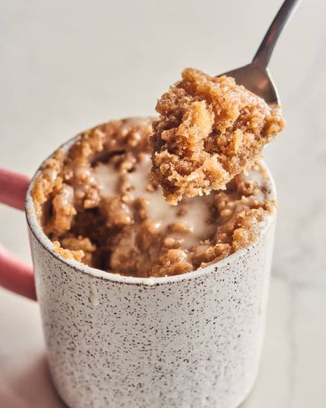 Coffee Cake Mug Cake, Flourless Chocolate Brownies, Cake Microwave, Coffe Mug Cake, Mug Cake Recipe, Chocolate Brownie Cookies, Mug Cake Microwave, Most Popular Desserts, Cake Mug