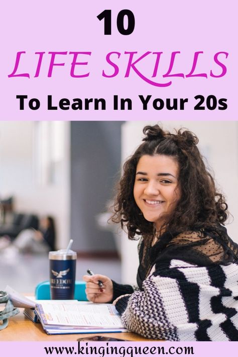 Life Skills To Learn In Your 20s, Skills To Learn In Free Time, Skills To Learn In Your 20s, Best Skills To Learn, Basic Life Skills, Important Life Skills, Teaching Life Skills, List Of Skills, Personal Growth Quotes