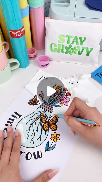 TeckWrapCraft| TeckWrap Brand on Instagram: "Woah wait till the end 👍🌟 #teckwraphtv #teckwrapvinyl #teckwrapcraft #printablepaper #heattransferpaper" Cricut Tips, Cricut Craft, Cricut Craft Room, Paper Beads, Till The End, Printable Paper, Cricut Explore, Cricut Crafts, Craft Room