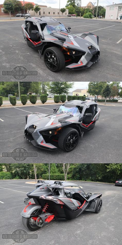 2018 Polaris Slingshot Grand Touring LE Polaris Slingshot Car, Polaris Slingshot Custom, Slingshot Motorcycle, Slingshot Bike, Custom Slingshot, Slingshot Car, Sling Shots, Polaris Slingshot, Can Am Spyder