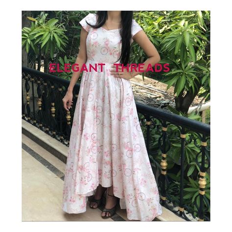 #cotton#highlowdress #elegant#babypink#babypinkdress 🚲🚲🚲 for order 📩 or ☎️ @elegant_threads_by_salma Frock Models, Casual Frocks, South Indian Bride, Indian Bride, High Low Dress, High & Low, High Low, Maxi Dress, Models