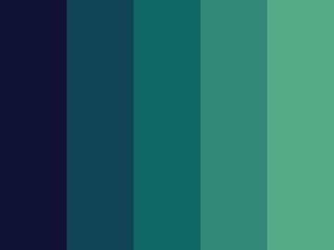 "Nameless Forest" by thesapphirerose blue, dark blue, dark green, forest, gradation, gradient, green, light green, ombre, teal Midnight Green Color Palette, Green To Blue Color Palette, Colors To Go With Dark Green, Dark Green And Blue Palette, Green Ombre Color Palette, Blue Green Pallete Color, Ombre Colour Palette, Blue And Green Color Pallete, Dark Blue And Green Color Palette