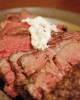 Venison Tenderloin, Beef Tenderloin Roast, Tenderloin Roast, Blue Cheese Sauce, Prime Rib Recipe, Horseradish Sauce, Garlic Butter Sauce, Steak Marinade, Beef Tenderloin