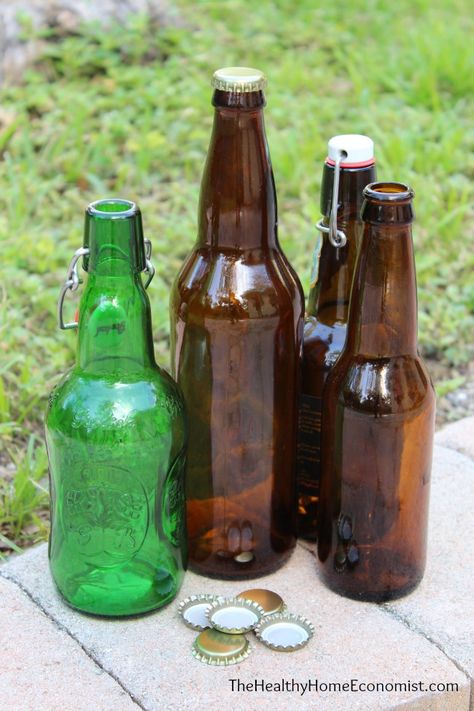 How to Bottle Homemade Soda for Extra Fizz Kvass Recipe, Fermented Beverages, Diy Soda, Soda Alternatives, Beet Kvass, Fermented Drinks, Ginger Bug, Cultured Food, Homemade Kombucha