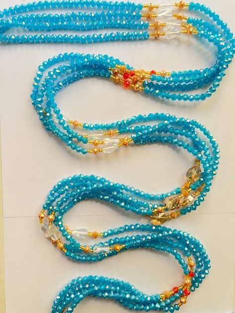 Nigerian Waist Beads, Ghana Waist Beads, Diy Waist Beads Ideas, Waist Beads Ideas, Body Jewelry Diy, Waist Beads African, Beads Inspiration, Bin Bin, Nigerian Men Fashion