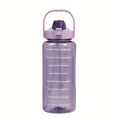 Faster shipping. Better service 2l Water Bottle, Portable Water Bottle, Bottle With Straw, Fruit Infused, Water Consumption, Travel Bottles, Water Bottle With Straw, Sport Bottle, Sport Water Bottle