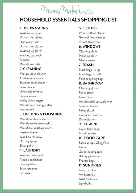 First Home Checklist, First Apartment Tips, New Home Essentials, House Checklist, First Apartment Essentials, New Home Checklist, First Apartment Checklist, Apartment Checklist, Laundry Essentials