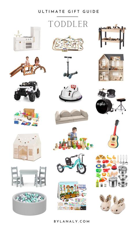 Christmas Presents For Toddlers, Toddler Gift Ideas, Toddler Gift Guide, Kids Workbench, Best Toddler Gifts, Toddler Birthday Gifts, 2nd Birthday Gifts, Toddler Christmas Gifts, Toddler Boy Gifts