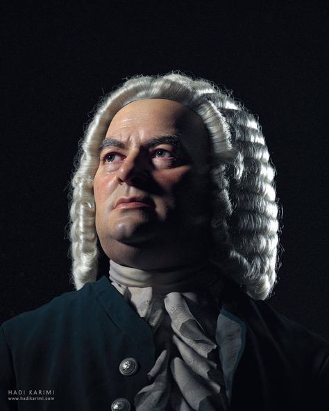 Js Bach, Baroque Composers, Romantic Composers, Easy Sheet Music, Famous Composers, 3d Portrait, Johann Sebastian Bach, Sebastian Bach, Music Composers