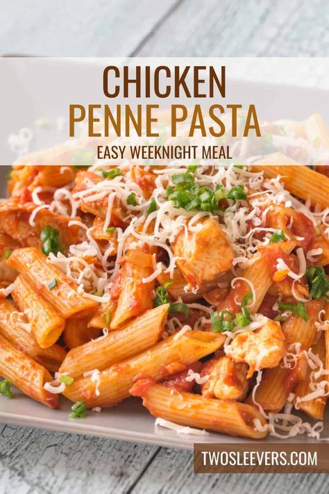 Blackened Chicken Pasta Salad, Shredded Chicken Pasta Recipes Easy, Chicken And Penne Recipes, Chicken And Pasta Recipes Easy Healthy, Chicken Pasta Red Sauce, Pasta Recipes Penne, Chicken Penne Pasta Recipes, Chicken Penne Casserole, Chicken And Penne Pasta