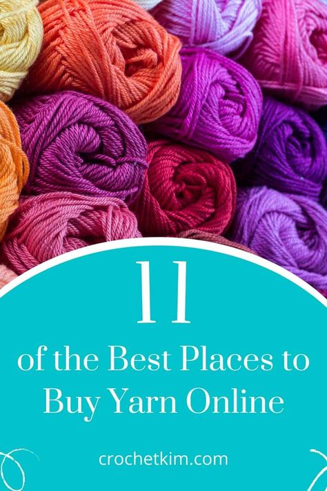 Where To Buy Crochet Yarn, Best Yarn For Crochet, Where To Buy Yarn, Cotton Yarn Projects, Chunky Yarn Crochet Pattern, Cheap Yarn, Chunky Crochet Blanket Pattern, Scrap Yarn Crochet, Design Kitchen Ideas