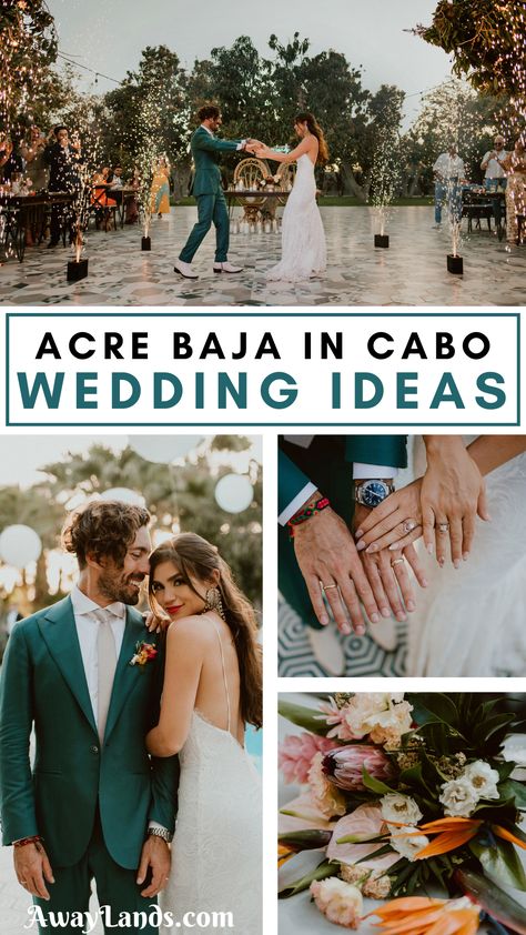 Find out all about getting married in Los Cabos Mexico with our lush Acre Baja wedding. From Cabo wedding inspiration to tips for getting married in Mexico, you'll find out why Acre Baja is one of the best places to get married in Cabo. | acre baja cabo wedding | acre baja wedding ceremony | tropical boho acre baja wedding in neutral tones | cabo wedding venues | cabo wedding ideas | cabo wedding inspiration | los cabos wedding venues | acre san jose del cabo wedding Boho Cabo Wedding, Acre Los Cabos, Cabo Wedding Inspiration, Acre Baja Wedding, Acre Wedding Cabo, Cabo Wedding Ideas, Acre Cabo, Cabo Wedding Venues, Mexican Wedding Traditions