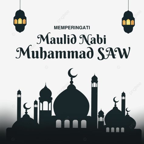 Wallpaper Islami, Maulid Nabi, Mosque Vector, Canva Font, Naruto Wallpaper Iphone, Muhammad Saw, Nabi Muhammad, Canvas Learning, Islamic Posters