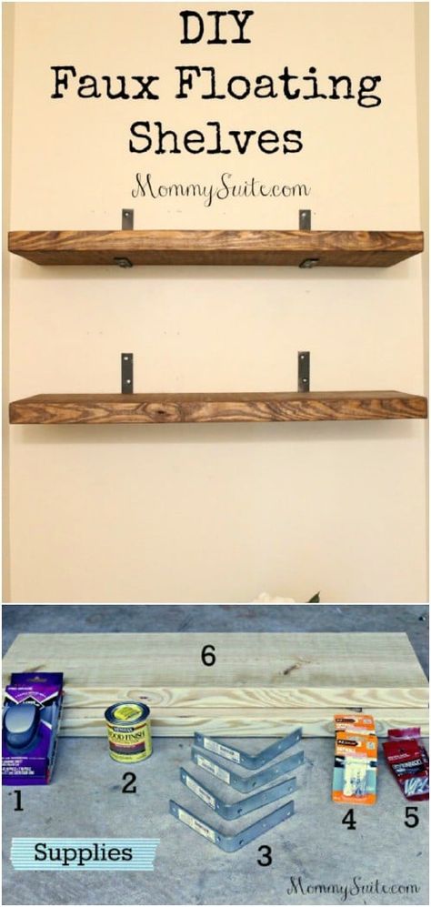 25 DIY Rustic Bathroom Décor Ideas To Give Your Bathroom Farmhouse Charm - DIY & Crafts Faux Floating Shelves, Diy Rustic Bathroom, Bathroom Farmhouse, Restroom Decor, Rustic Bathroom Decor, Floating Shelves Diy, Rustic Bathrooms, Estantes Flotantes, Diy Bathroom Decor