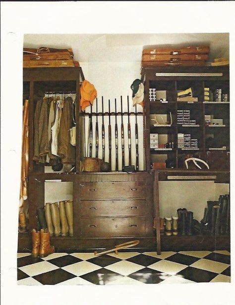 Dress Room Ideas, Hunting Closet, Hunting Organization, Hunting Storage, Reloading Room, Gear Room, Fishing Room, Hunting Room, Dress Room