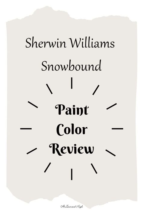 Sherwin Williams Snowbound is a warm white paint color that will give you the white paint color you look without looking too stark. It's gorgeous! Let's take a more in-depth look. Sw Snowbound Exterior House, Sherwin Williams Snowbound Color Palette, Sw Snowbound Walls, Snowbound Kitchen Cabinets, Snowbound Sherwin Williams, Sw Snowbound, Warm White Paint, Sherwin Williams Snowbound, Upcycled Furniture Before And After