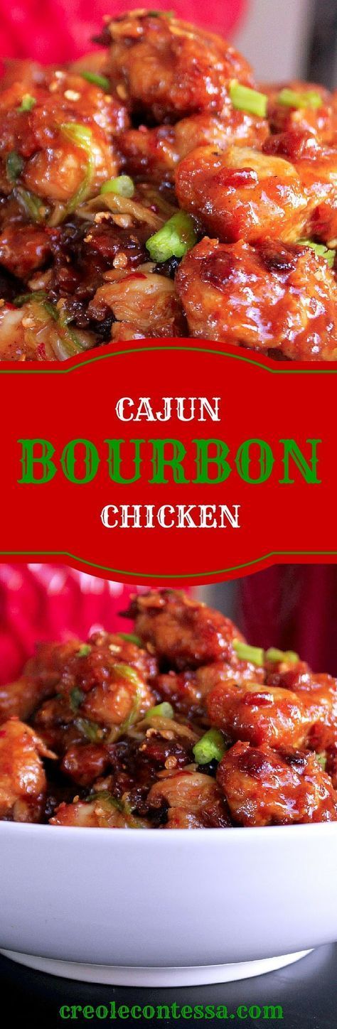 Cajun Bourbon Chicken-Creole! #delicious Chicken Creole, Connie Booth, Cajun Dishes, Cajun Creole Recipes, Bourbon Chicken, Cajun Cooking, Creole Recipes, Cajun Chicken, Chicken Main Dishes