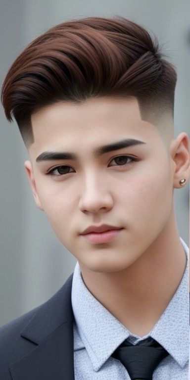 Thailand Hairstyle, Anime Princess Dress, Wedding Suits Men Black, Exo Hair, Pageant Costumes, Anime Hairstyles, Arctic Fox Hair Color, Asian Haircut, Wedding Photo Studio