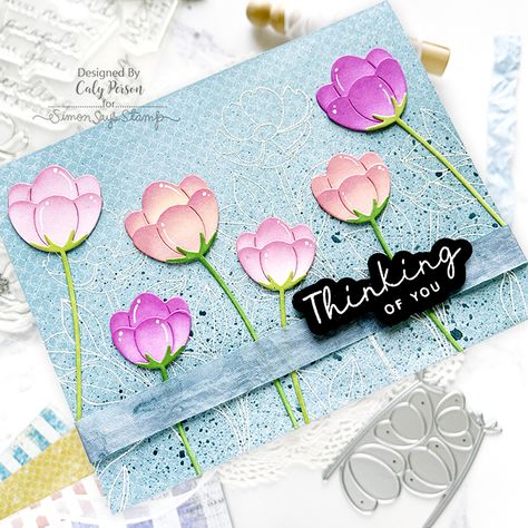 Simon Says Stamp – August 2024 Card Kit – Caly Person Simon Says Stamp Graceful Flowers, 2024 Card, Stamp Card, Kit Ideas, Copic Sketch Markers, Copic Sketch, Sketch Markers, Flower Stamp, Card Kits