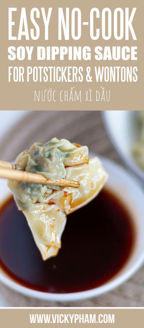 Dumpling Soy Sauce Recipe, Shumai Dipping Sauce, Pork Bun Dipping Sauce, Dipping Sauce For Pork Dumplings, Easy Potsticker Sauce, Won Ton Sauce Recipe, Simple Dumpling Sauce, Easy Asian Dipping Sauce, Asian Dipping Sauce For Potstickers