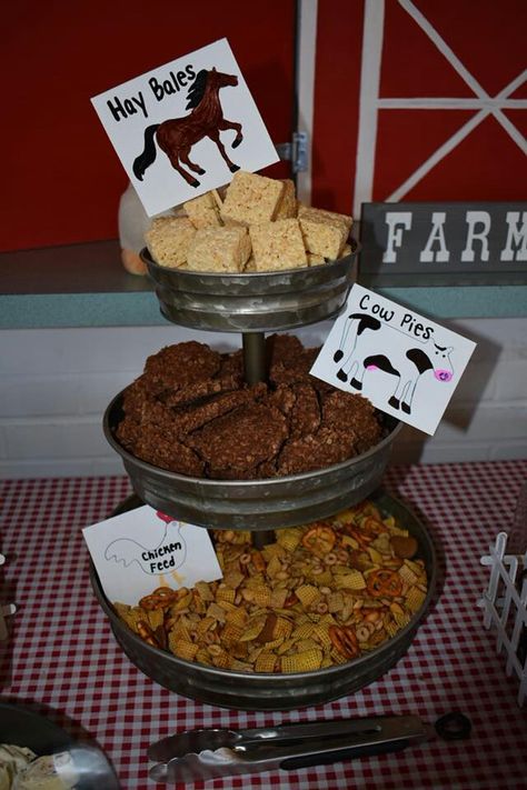 Western Party Finger Food, My First Rodeo Snack Ideas, Western Rodeo First Birthday, Cowboy 1st Birthday Party Ideas, Cowboy Birthday Party Food Ideas, My First Rodeo Birthday Boy Games, Rodeo Theme Second Birthday, First Rodeo Food Table, Rodeo Birthday Desserts