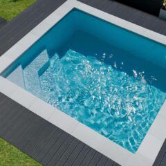 Small Square Pool, Mini Pool Ideas, Mini Swimming Pool, Swimming Pool Kits, Kleiner Pool Design, Mini Piscina, Square Pool, Pools For Small Yards, Pool Kits