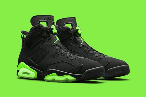 Shoes Baddie, Jordan 6 Electric Green, Mike Tyson Boxing, Jordan Art, Jordan Shoes For Men, Nike Air Max Ltd, Jordan Shoe, Jordan Retro 6, Jordans Shoes