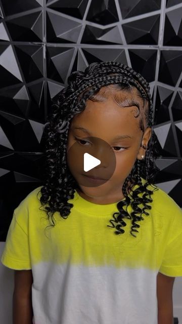 Jamie on Instagram: "Harmoni 💕  #kidsbraids #neatbraids#braidseason #princessbraids #growinghands #littlegirlbraids #singlebraids #protectivestyles #explore #braidswithbeads #braidsforkids #fulanibraids #kidbraidstyles #getbraided #girlsbraids #kidsknotless #knotlessbraids #invisiblelocs #braidedponytail #houstonkidbraider #beadsandbraids" Knotless Braids Little Kids, Kids Braided Ponytail With Beads, Hairstyles For 10 Year Girl Black, Toddler Box Braids For Kids, Knotless Box Braids For Kids, Kids Box Braids Styles Children, Kid Box Braids, Kids Box Braids Styles