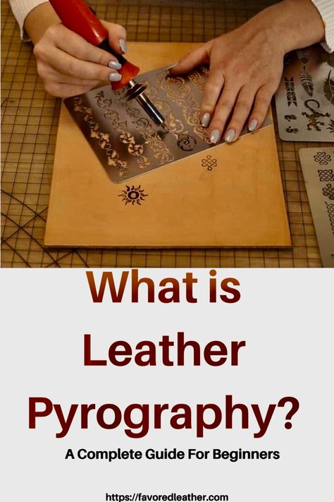 Burn Leather Diy, Wood Burning On Leather Ideas, How To Write On Leather Diy, How To Burn Leather Diy, Wood Burning Leather Ideas, Writing On Leather Diy, Leather Stuff Ideas, Diy Leather Tooling, Leather Tooling Tutorial