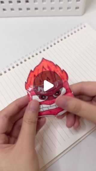 FishFillet1028 on Instagram: "Inside Out 2 Anger Squishy Diy #insideout #insideout2 #anger #papersquishy #squishy #tutorial #howto" Anger Inside Out, Squishy Diy, Squishies Diy, Paper Squishy, Inside Out 2, Anger, Inside Out, On Instagram, Quick Saves